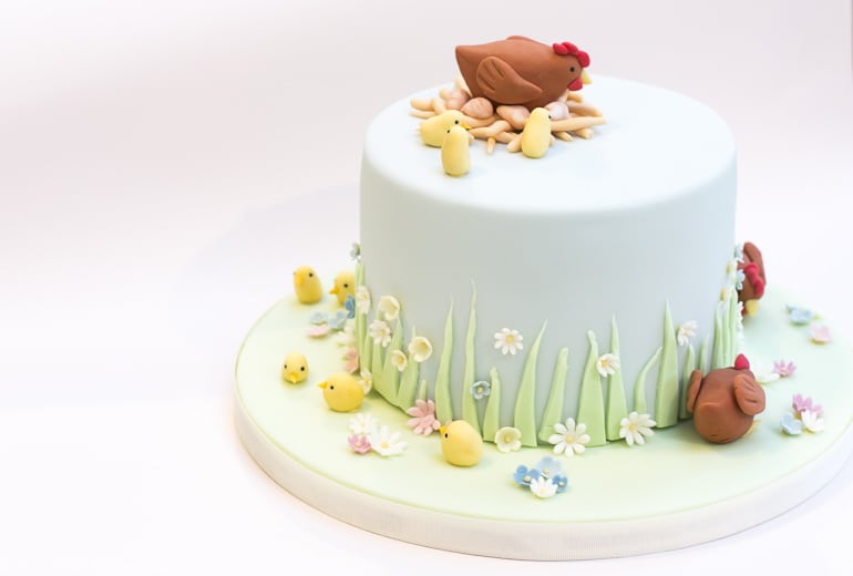 Happy Eggs Celebration Cake