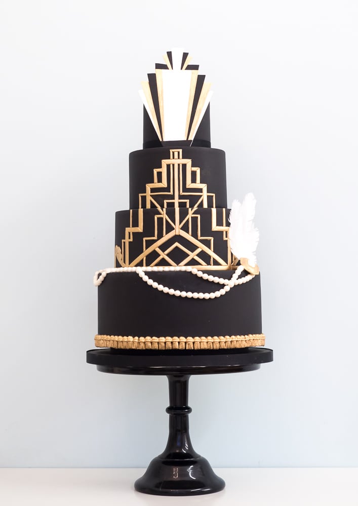 Gatsby Wedding Cake