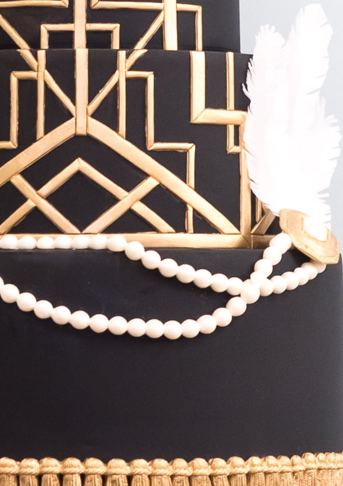 Gatsby Wedding Cake