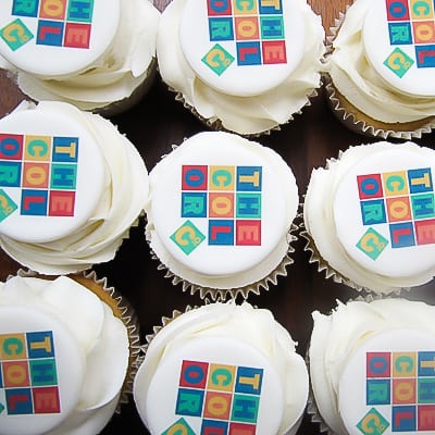 Corporate Cupcakes by Rosalind Miller Cakes London