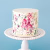 impressionist painted buttercream flowers class