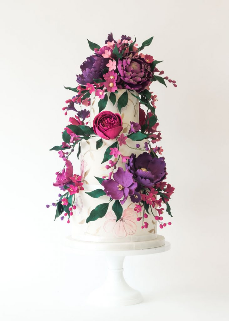 Professional Diploma Module 4 - Floral Tiered Cake: Design and Techniques