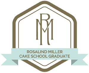 Rosalind Miller Cakes Graduate Badge