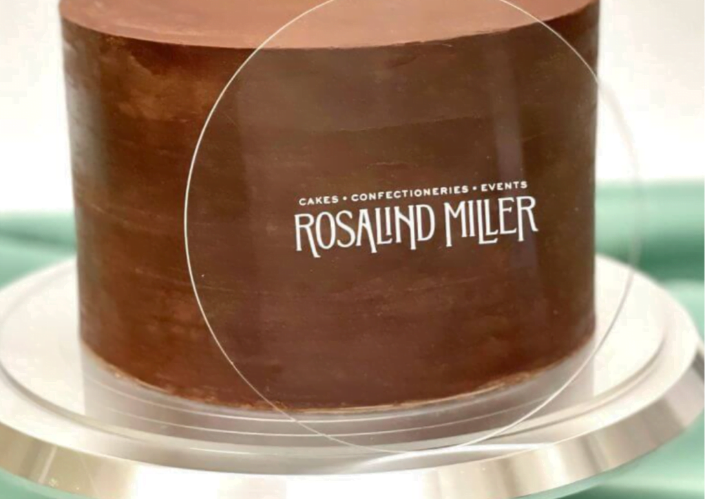 Acrylic Ganache Plates - Circle Acrylic Ganache Plates - Circle